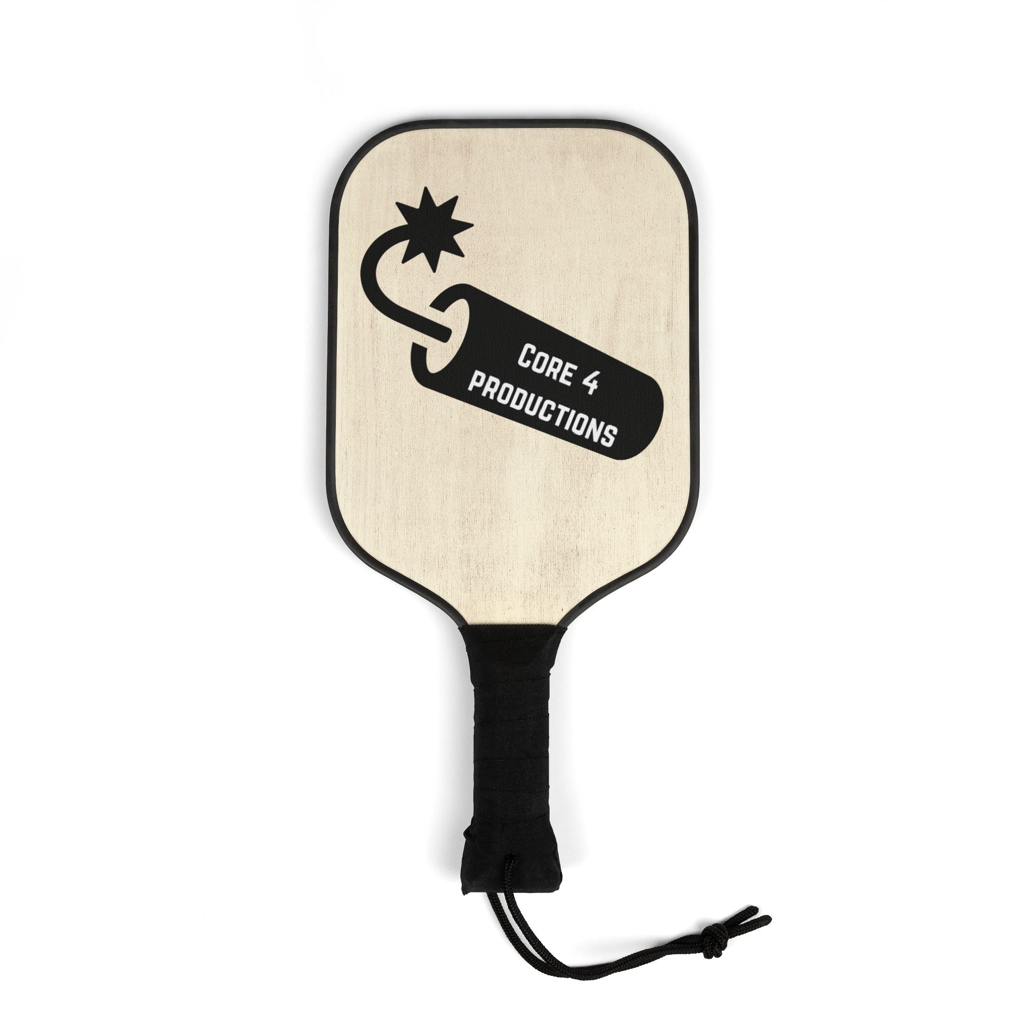 Pickleball Paddle Set — Core 4 Productions Graphic Pickleball Kit (2 Paddles + Balls)