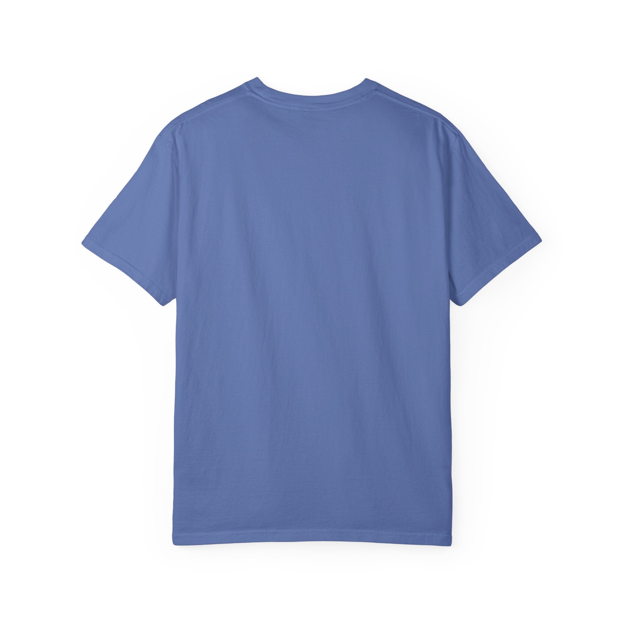 Interdimensional Cable T-shirt | Retro Blue Sci-Fi Text