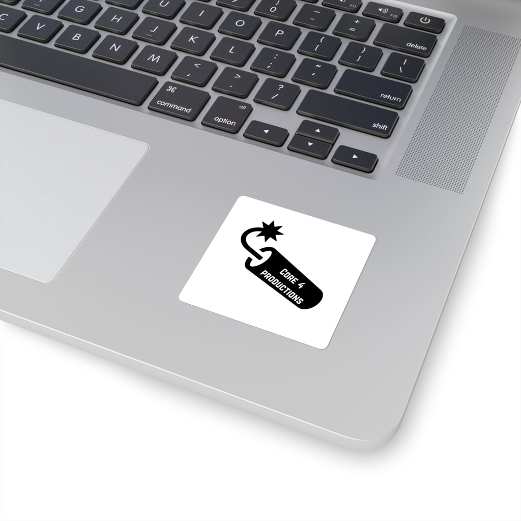 Square Sticker — Core 4 Productions Logo Decal