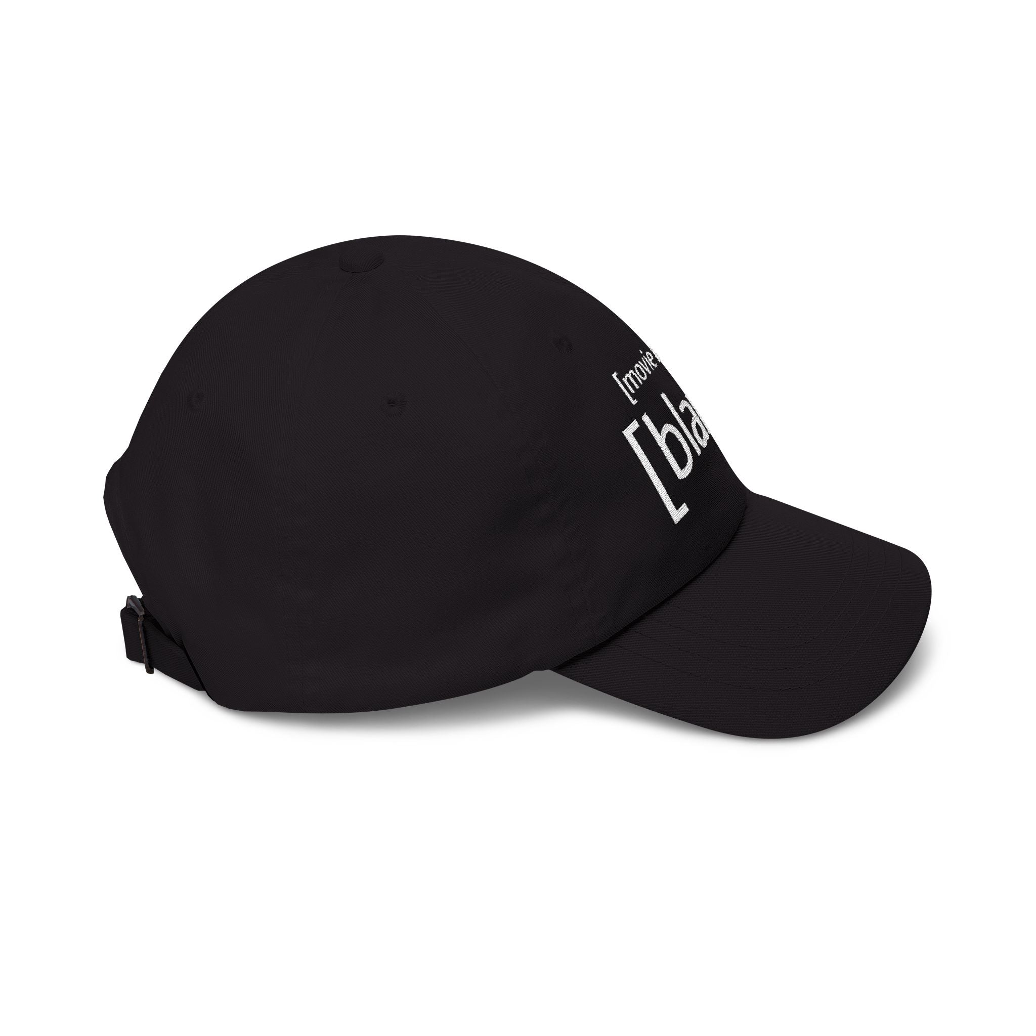 [blank] [baseball cap]