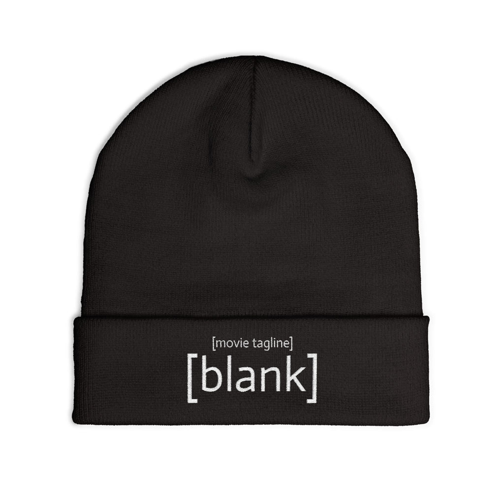 [blank] [beanie]