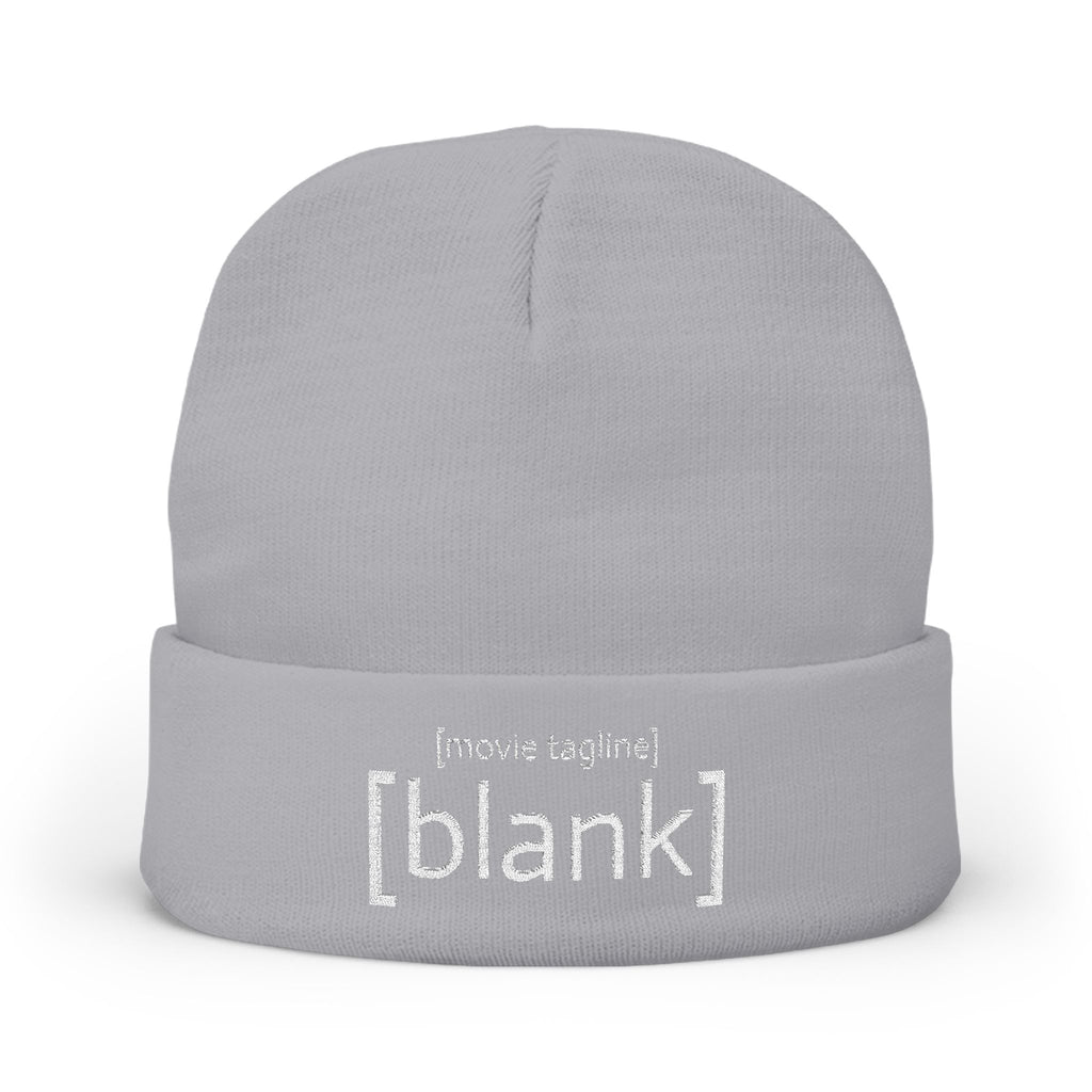 [blank] [beanie]