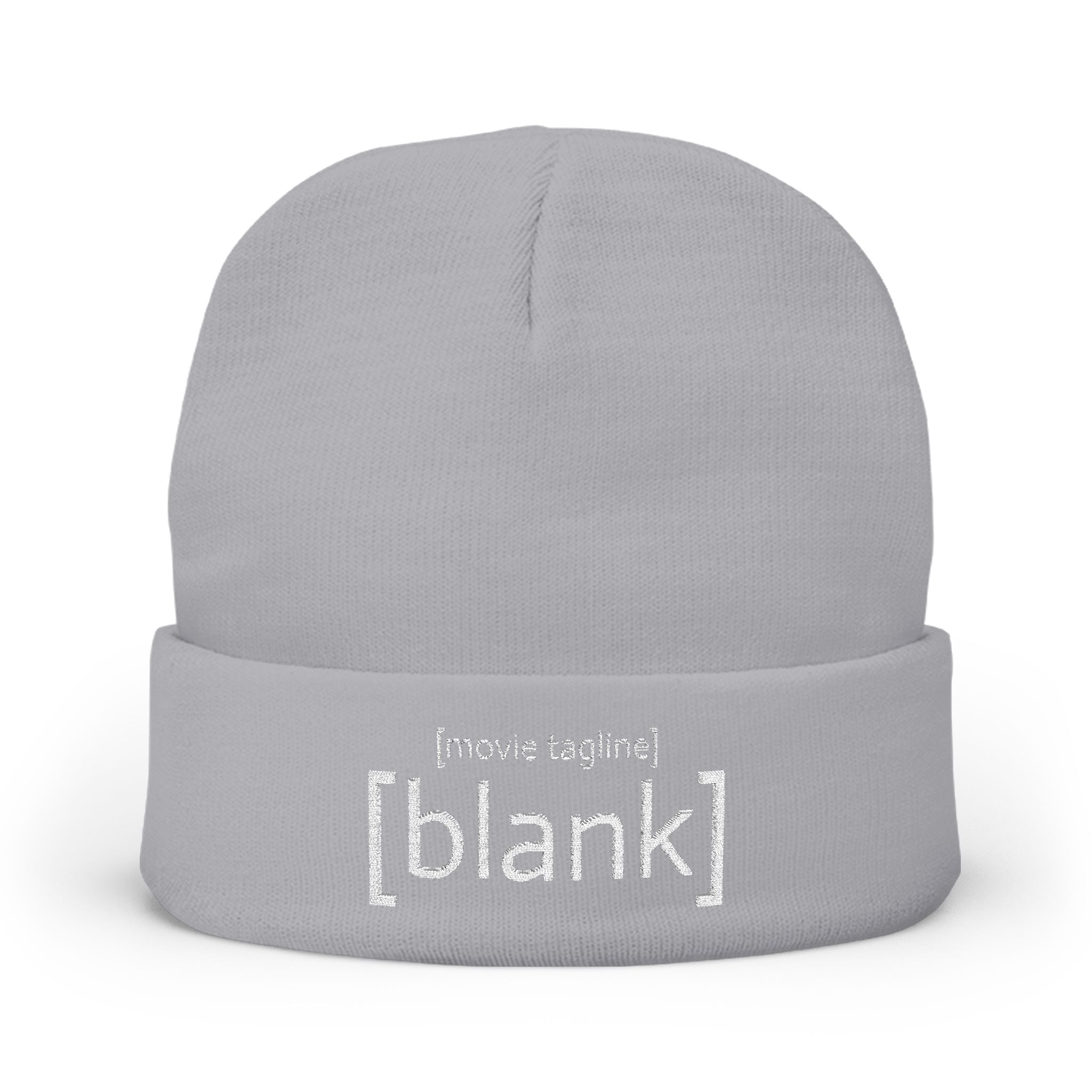 [blank] [beanie]