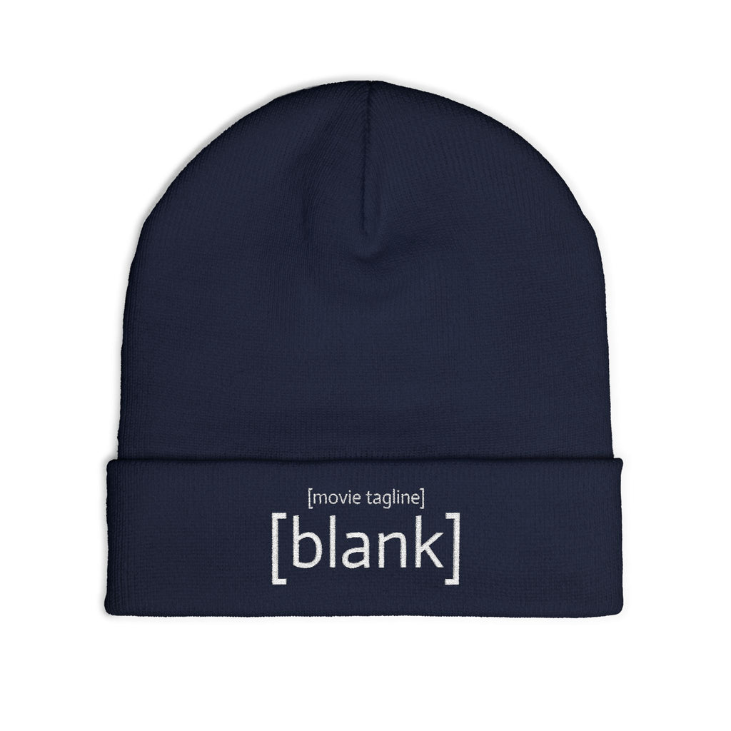 [blank] [beanie]