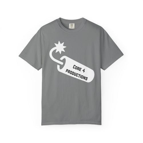Core 4 Productions INVERTED Logo T-Shirt — Bomb Tag Graphic Tee